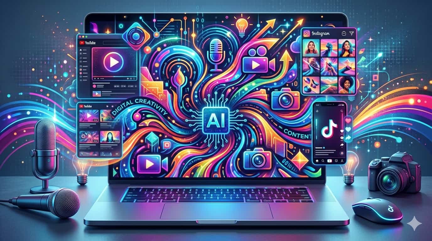 how to create AI images for social media