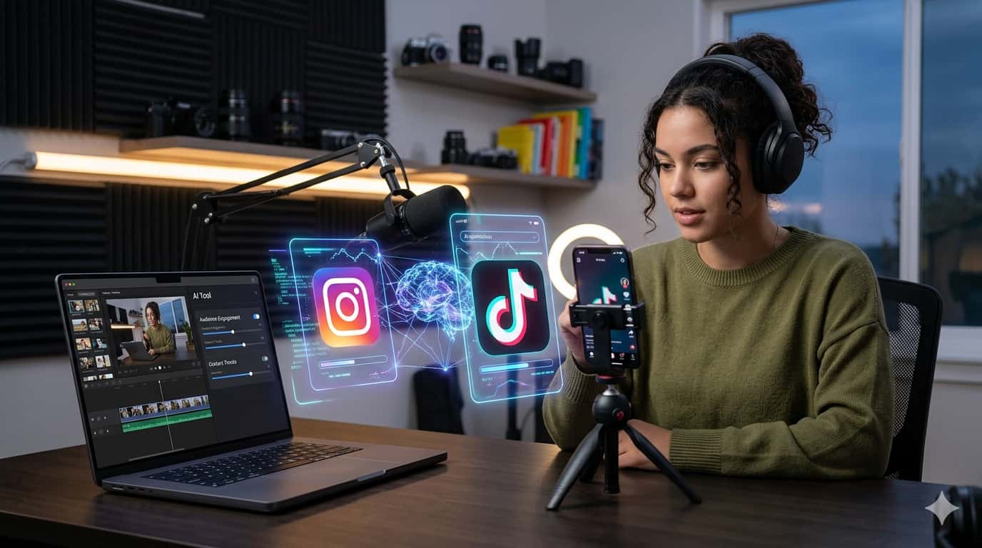 AI tools for Instagram and TikTok content