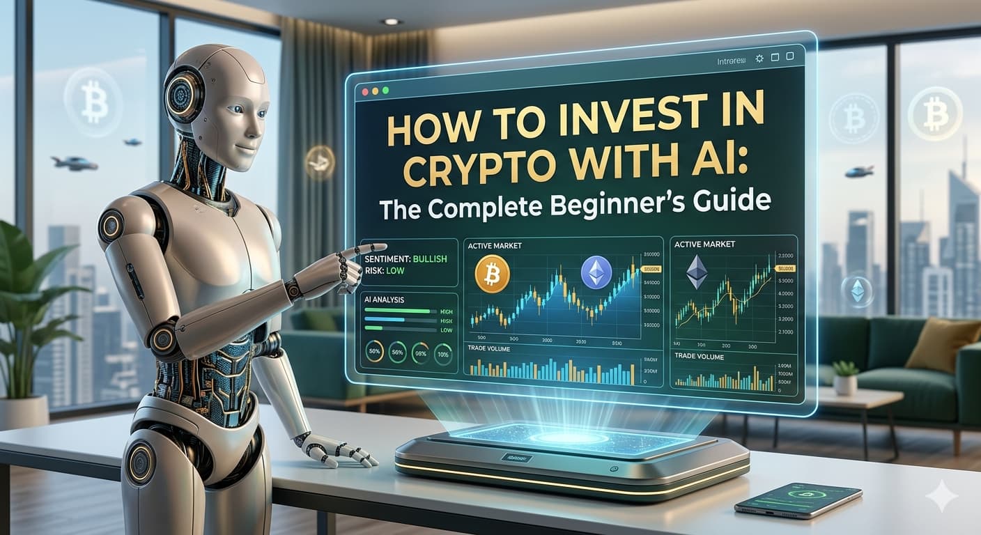 how to invest in crypto with AI